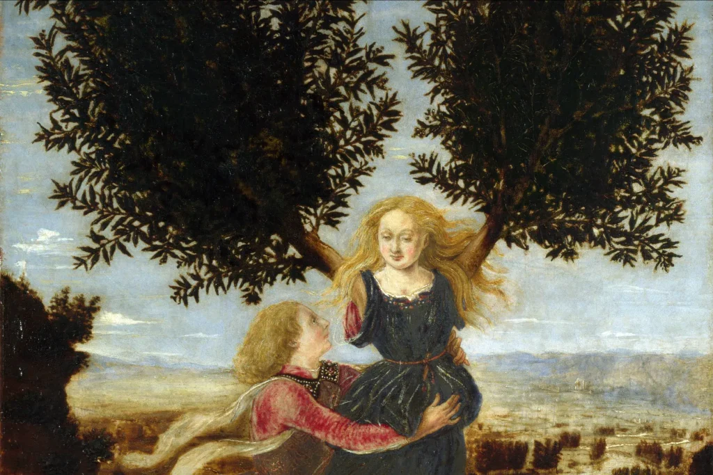 Piero del Pollaiolo - Apollo and Daphne