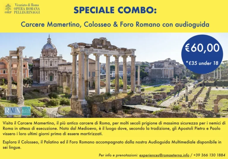 Carcere Mamertino, Colosseo, Foro Romano